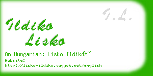 ildiko lisko business card